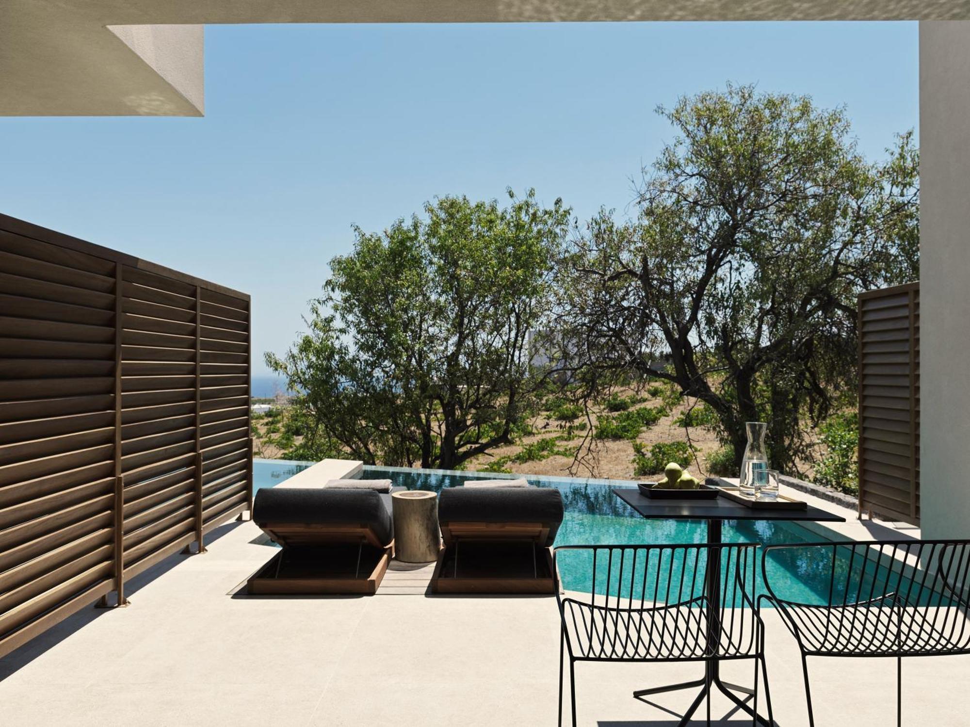 Magma Resort Santorini, In The Unbound Collection By Hyatt Vourvoulos Номер фото